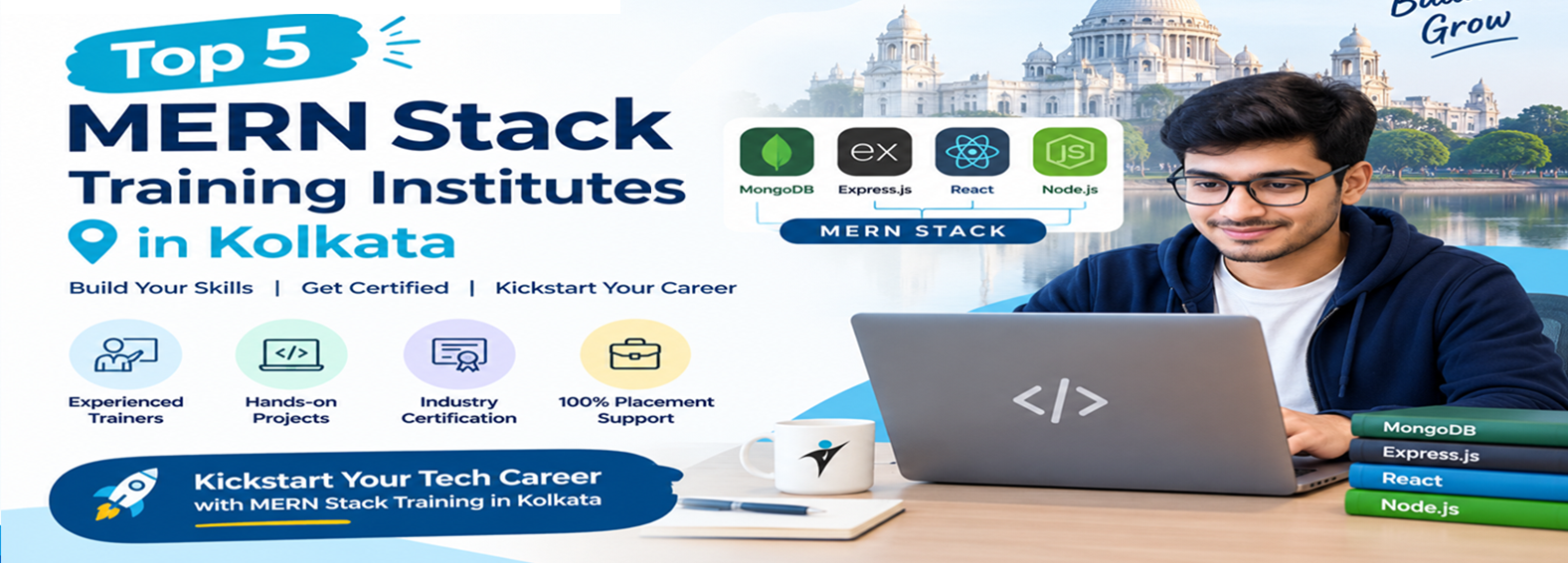 Top 5 MERN Stack Training Institutes in Kolkata