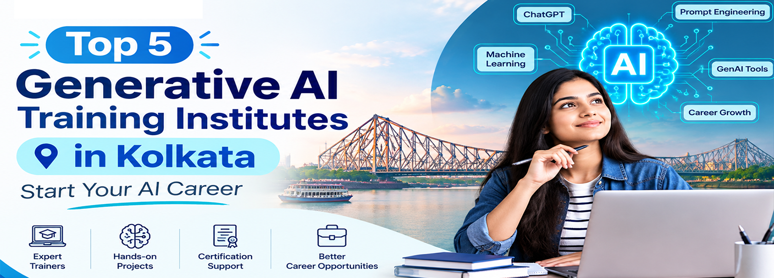 Top 5 Generative AI Training Institutes in Kolkata: Start Your AI Career